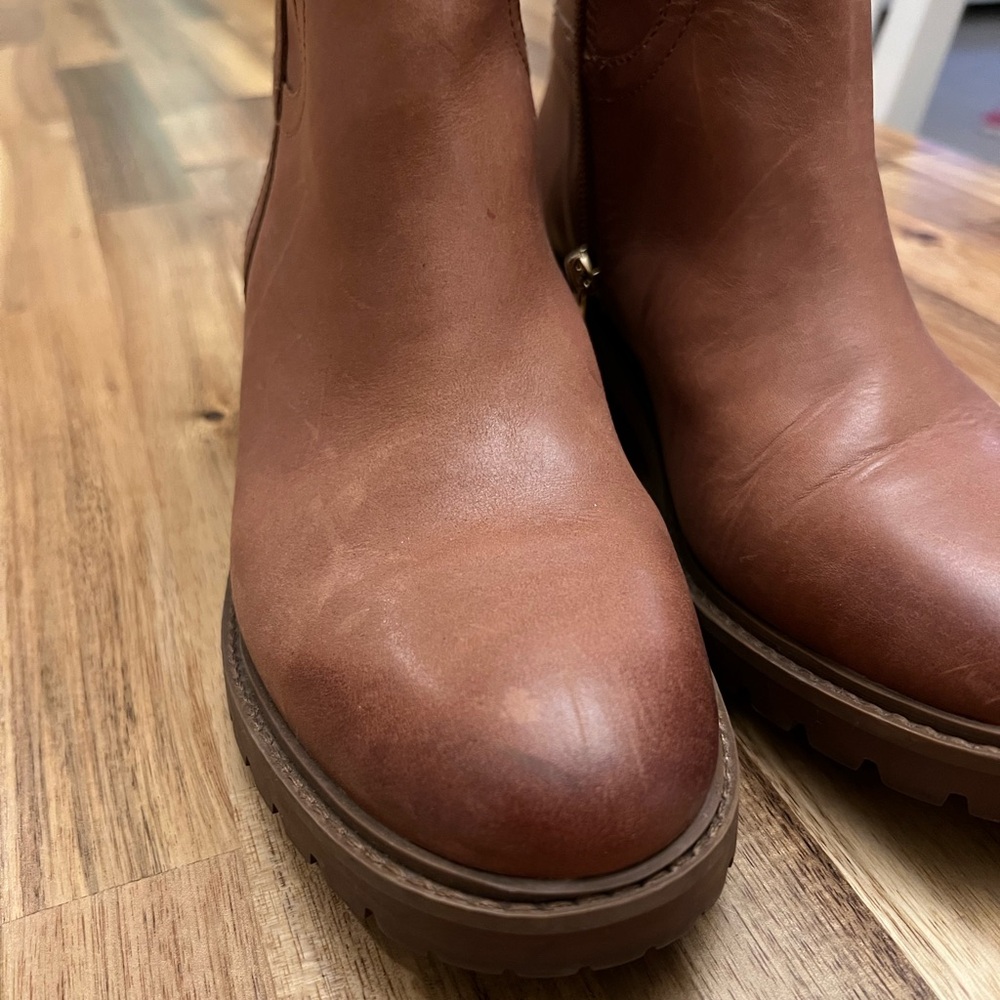 Coach Women's Georgetta Saddle Burnished Boot 7.5 M - Picture 3 of 9